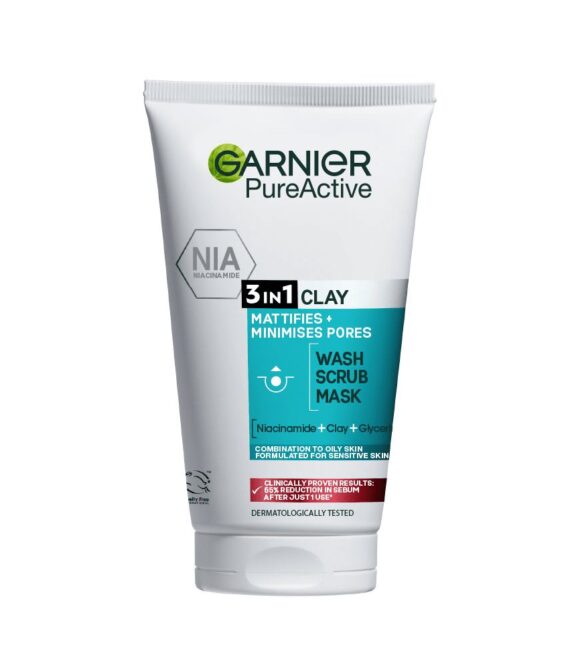 Garnier 3in 1 Pure Active Clay.