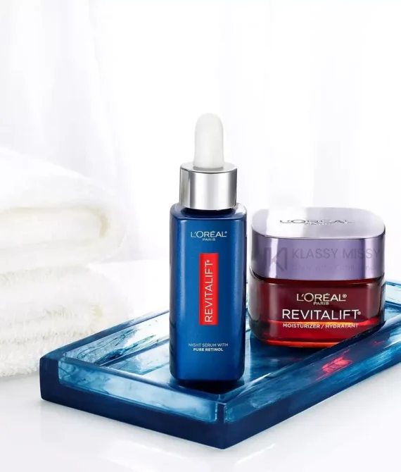 Loreal Pure Retinol Night Serum & Anti Aging Night Cream