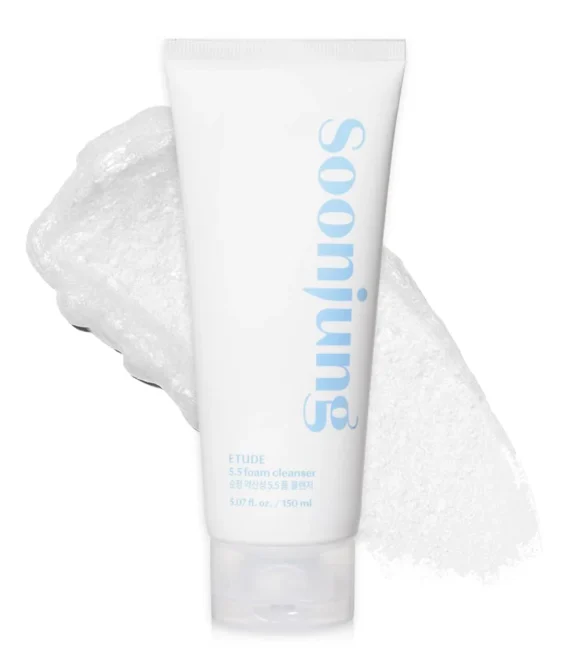 Etude Soonjung pH 5.5 Foam Cleanser (150 ml)